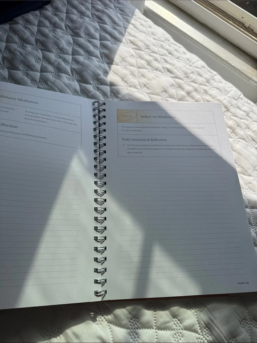 Switch Self-Love Spiral Notebook — Orange & Green